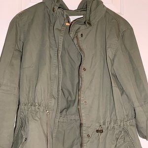 Army Green Denim Jacket